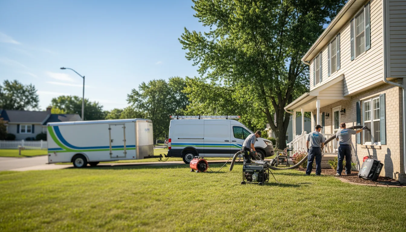Flooded Basement Restoration And Cleanup With Repair in Carter Lake, IA near me